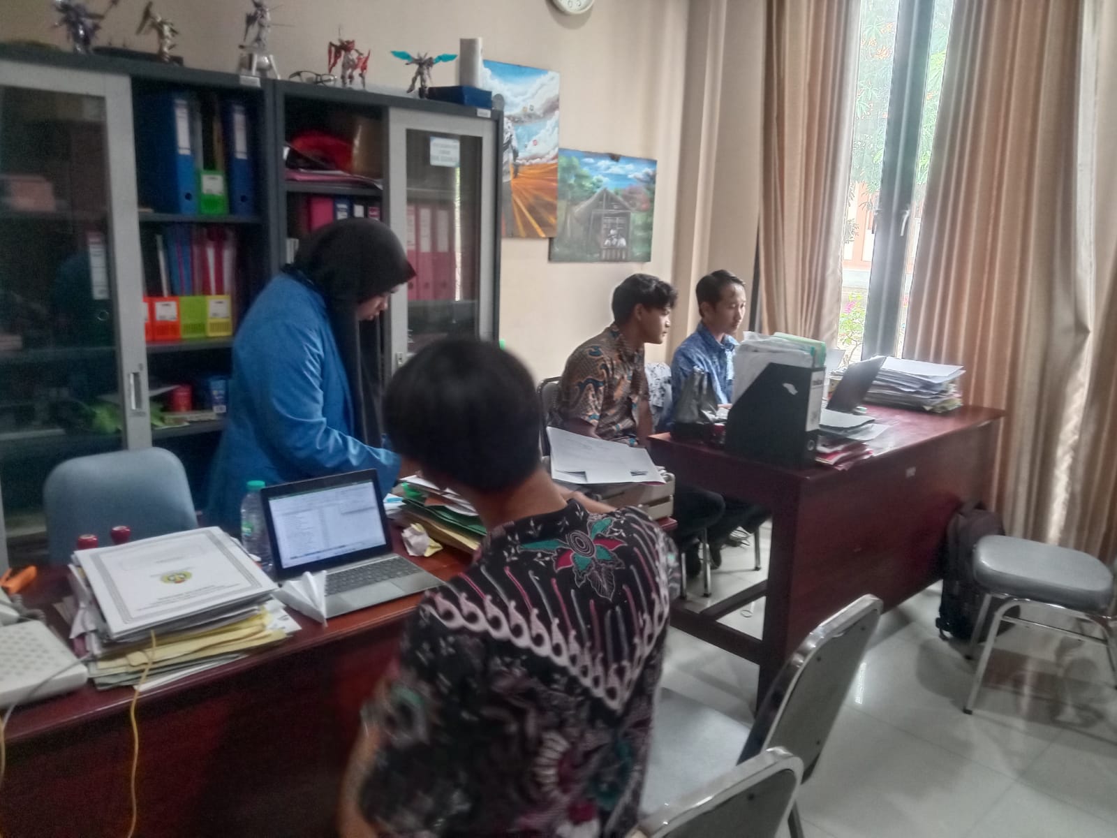 Kegiatan PKL Ke Kantor PGRI